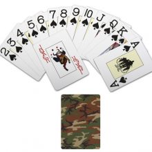 Сувенирные, игральные карты, в стиле милитари