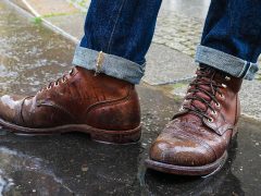 Как защитить свою кожаную обувь от дождя, слякоти и снега?