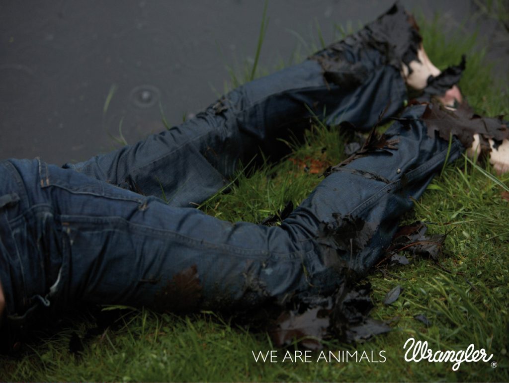 Рекламная компания Wrangler WE ARE ANIMALS