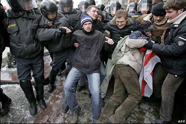 революция в Беларуси акции протеста